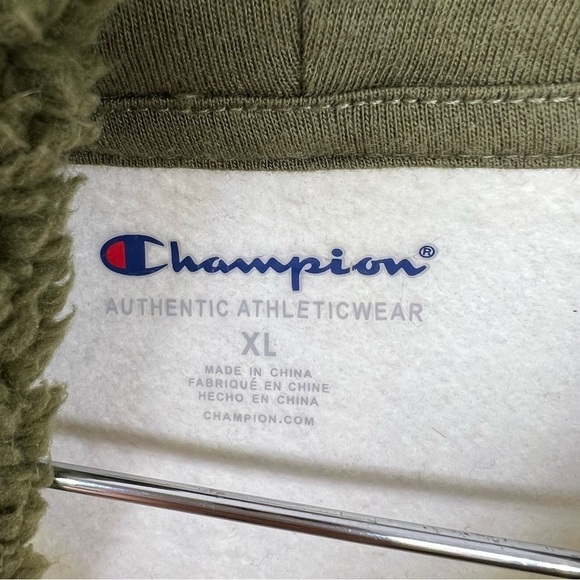Champion boys Xl fleece hooded sweatshirt b45 - Picture 2 of 3